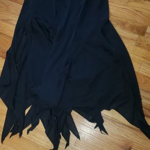 Express bohemian black skirt